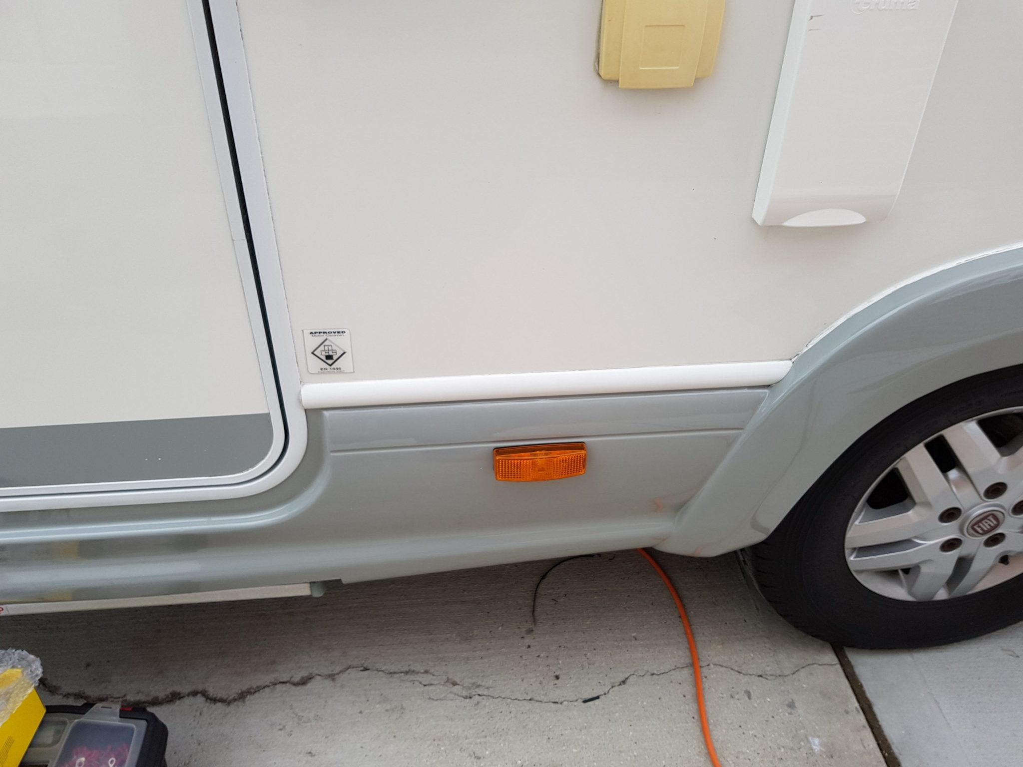 Fiat Ducato motorhome side marker lights. Auto Mobile Installations