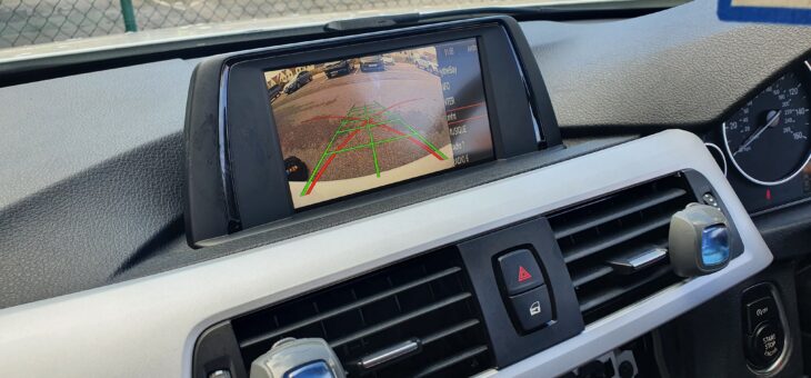 Customer supplied Bimmer-tech reverse camera.