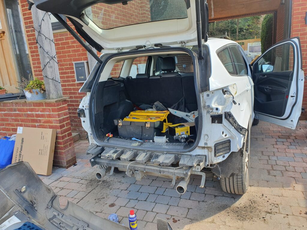 Ford Kuga rear parking sensors supplied and fitted. Auto Mobile