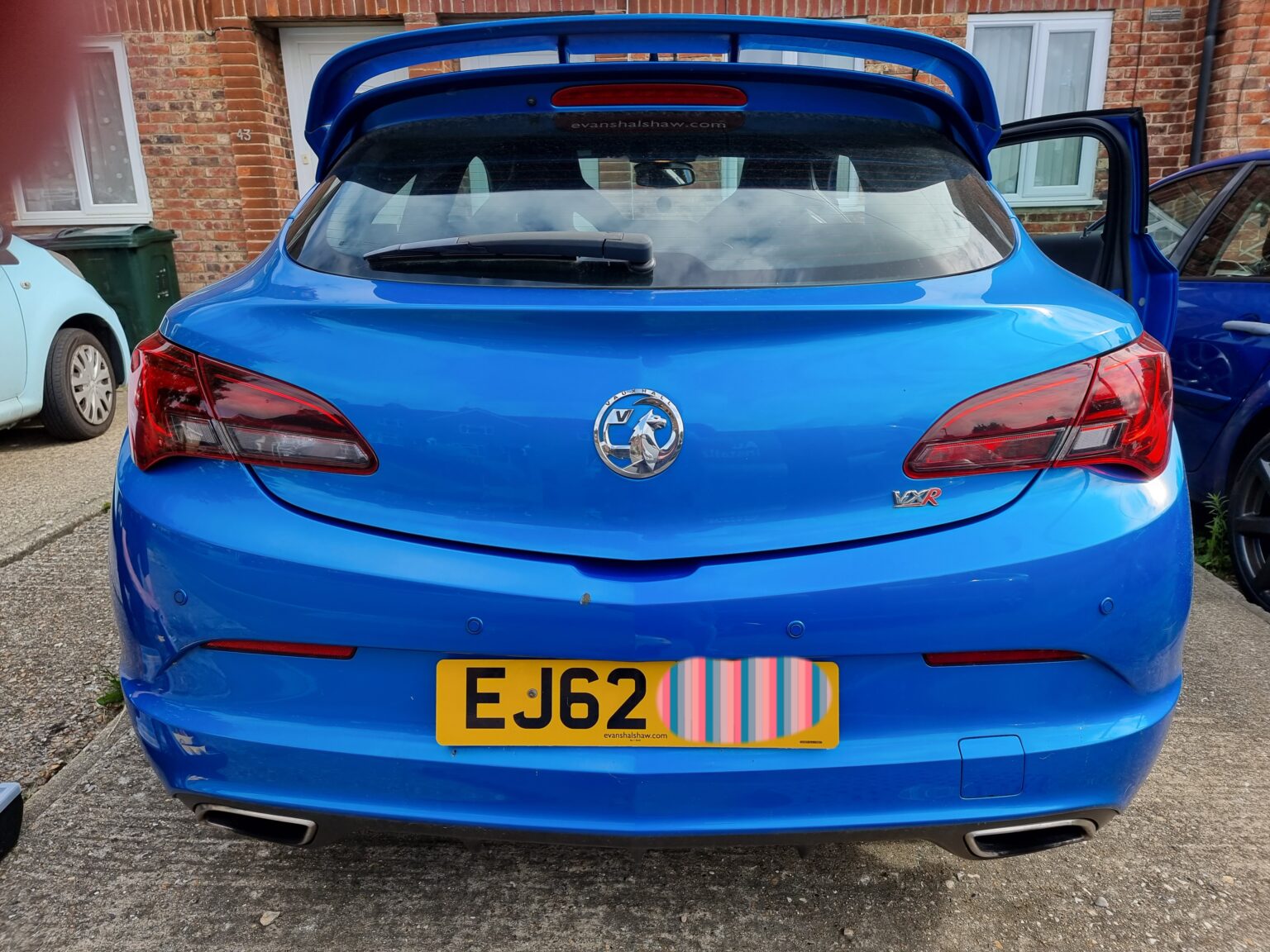 Vauxhall Astra VXR rear parking sensors. Auto Mobile Installations