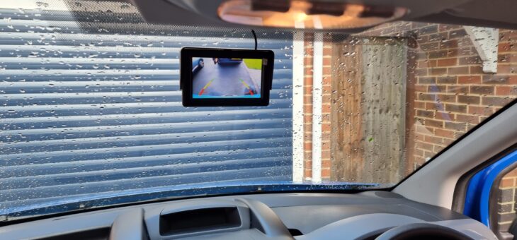 Citroen Berlingo Peugeot Partner reversing camera.