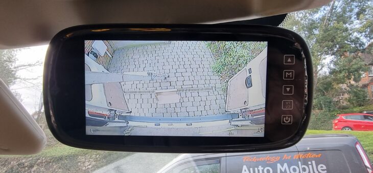 Citroen Relay, Peugeot Boxer reversing camera installation in Kent.